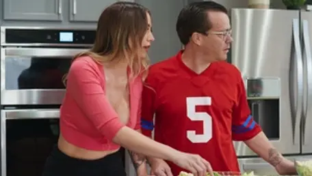 Brazzers: 1. Dirty Wives' Secret Halftime Delight