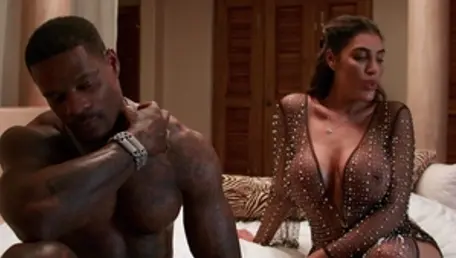BLACKED: Blowjobs starring inked brunette Star