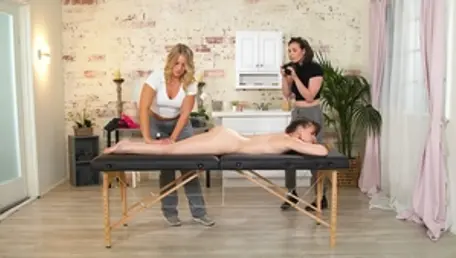 All Girl Massage: Candice & Alison's Hot Massage Session